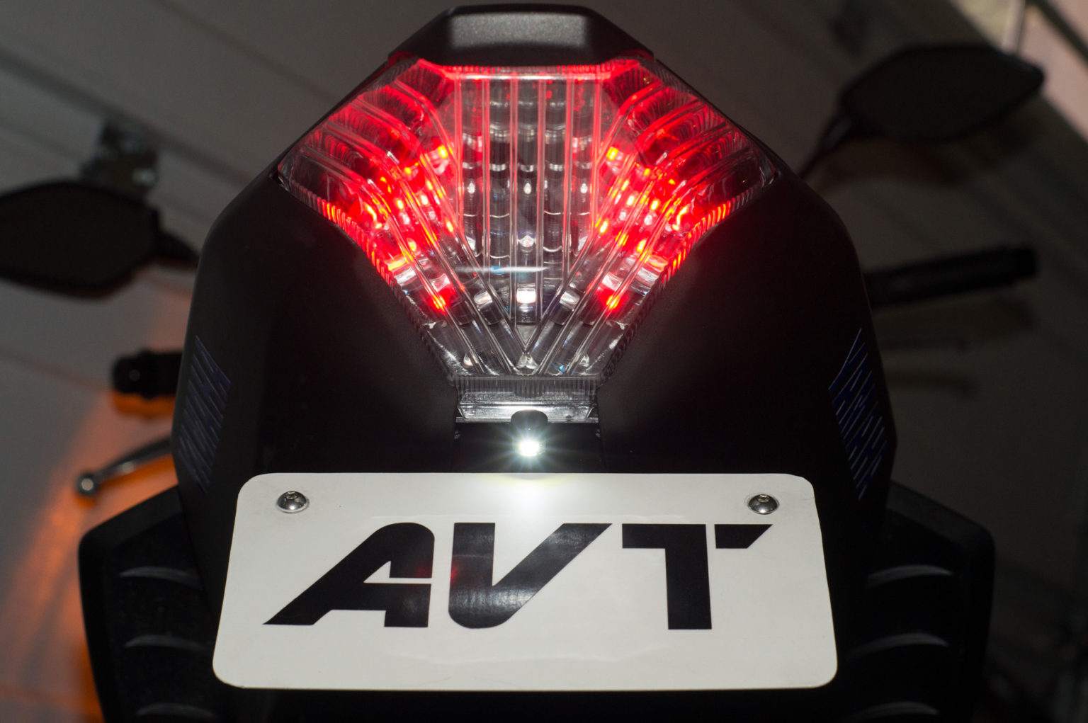 AVT Yamaha MT07 FZ07 Fender Eliminator Kit 20132019 Integrated Turn