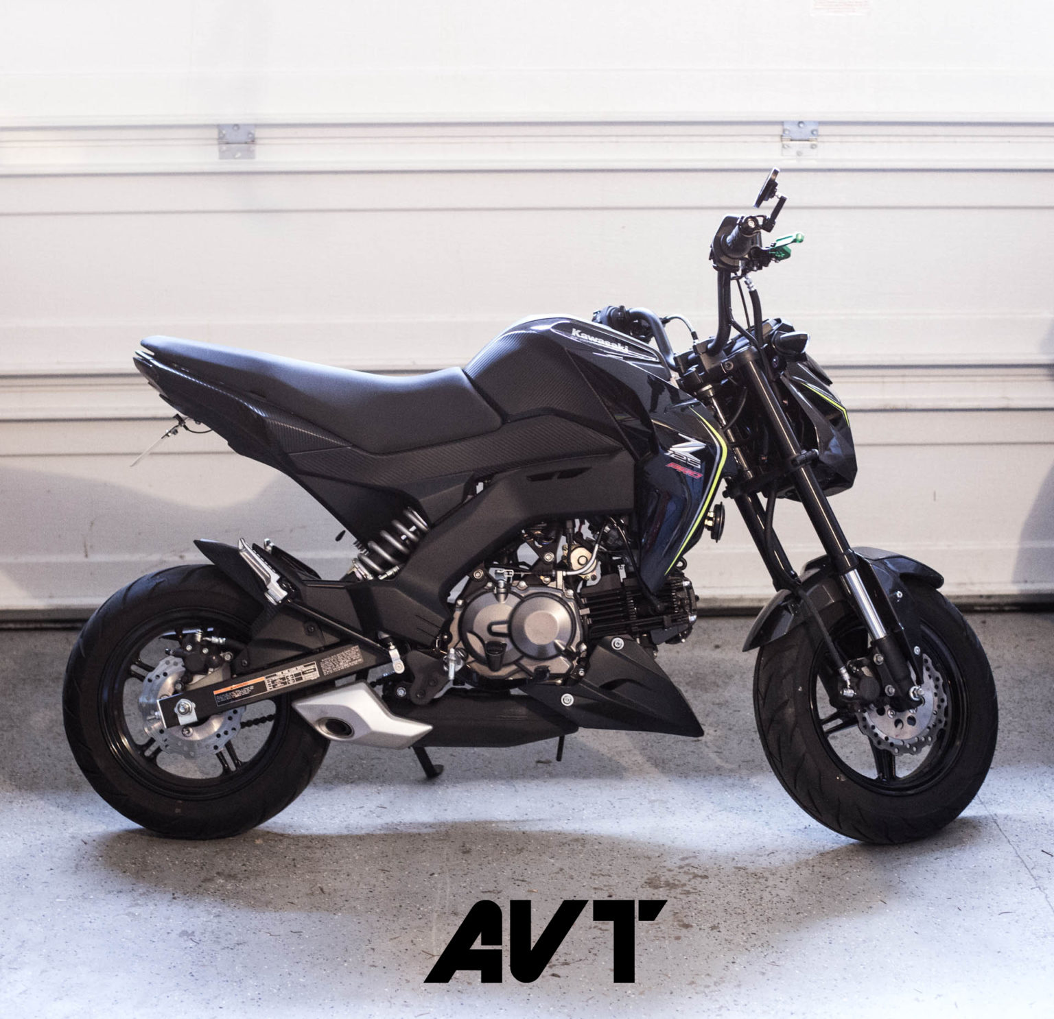 AVT z125 Pro Fender Eliminator Kit LED Integrated Turn Signals Tail