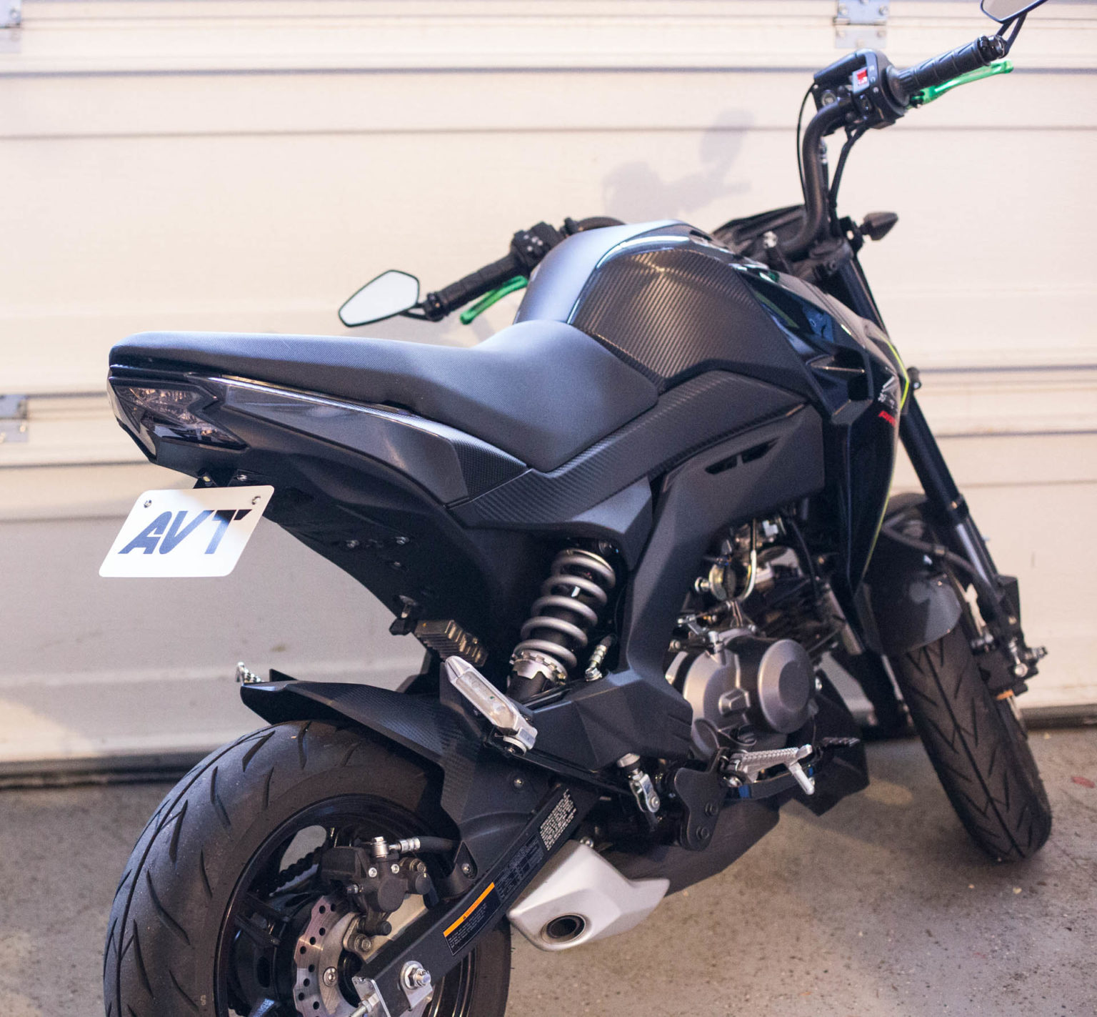 AVT z125 Pro Fender Eliminator Kit LED Integrated Turn Signals Tail