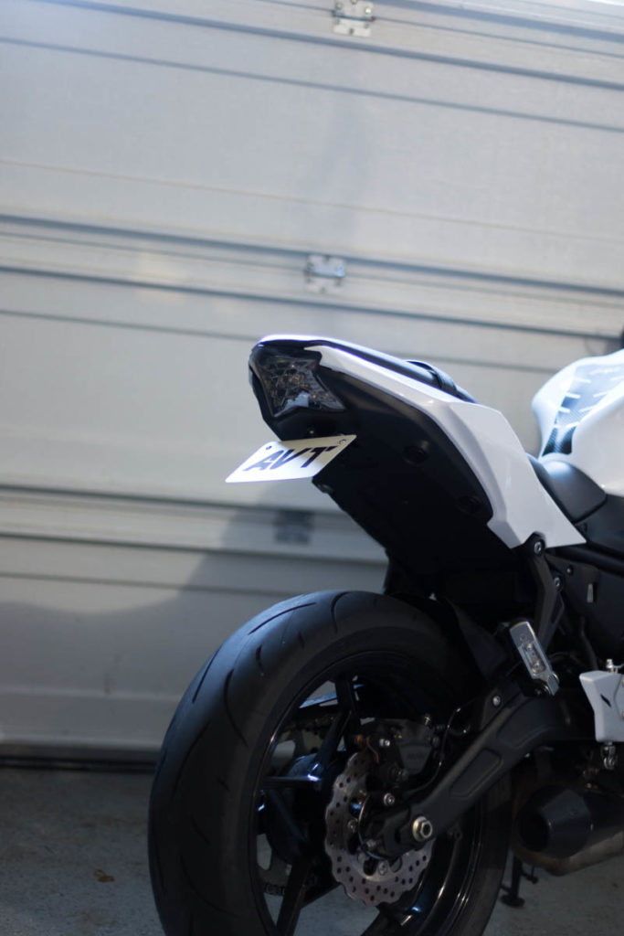 z650 fender eliminator
