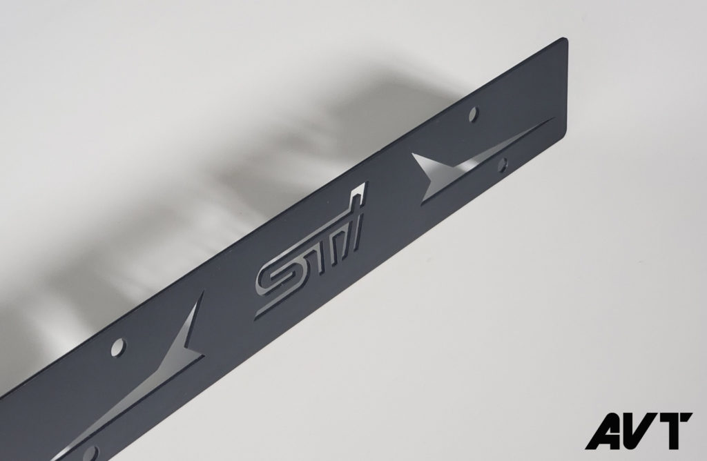 AVT STI Front License Plate V2 Delete AVTInnovations