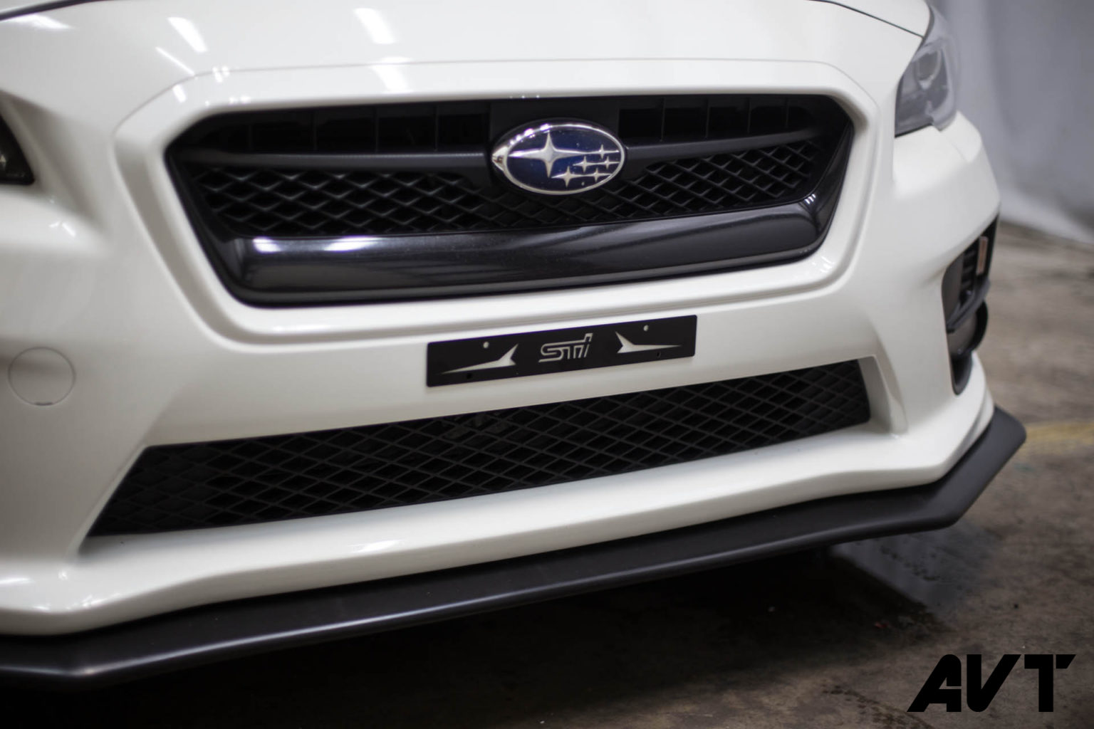 AVT WRX Front License Plate V2 Delete AVTInnovations