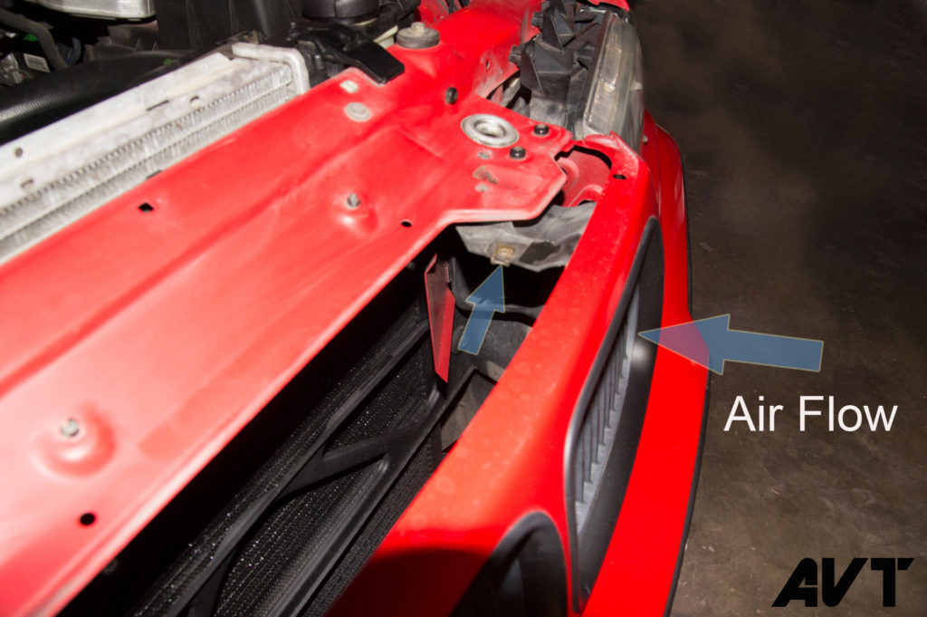 AVT Air Intake Scoop e36 (318i, 318Ti, 318is, 325i), BMW 1991 1999