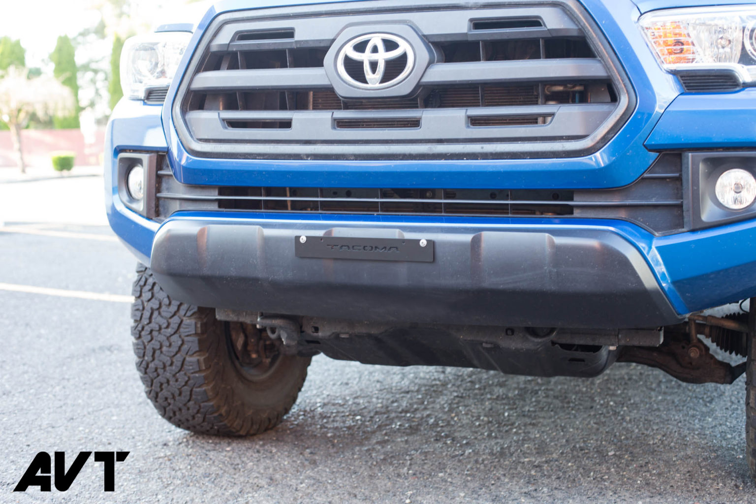 AVT TRD Front License Plate Delete AVTInnovations