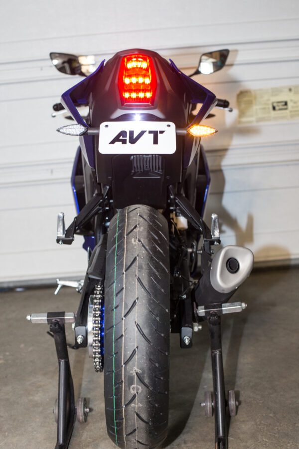 AVT Yamaha YZF-R3 Fender Eliminator NI Kit 2025 R3 - LED Turn Signals - Image 6
