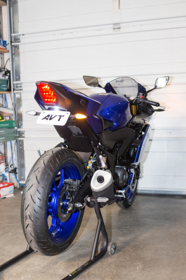 AVT Yamaha YZF-R3 Fender Eliminator NI Kit 2025 R3 - LED Turn Signals - Image 8